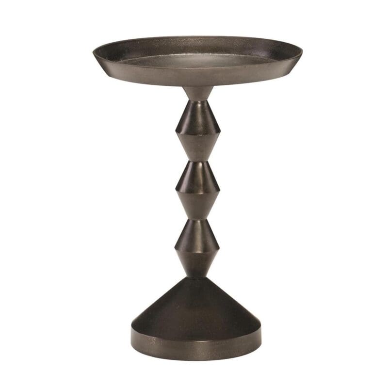 Mirabelle Round Chairside Table - Avenue Design high end furniture in Montreal