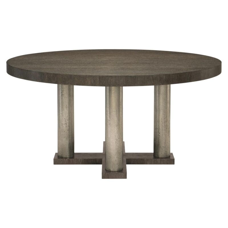 Linea Round Dining Table - Avenue Design high end furniture in Montreal