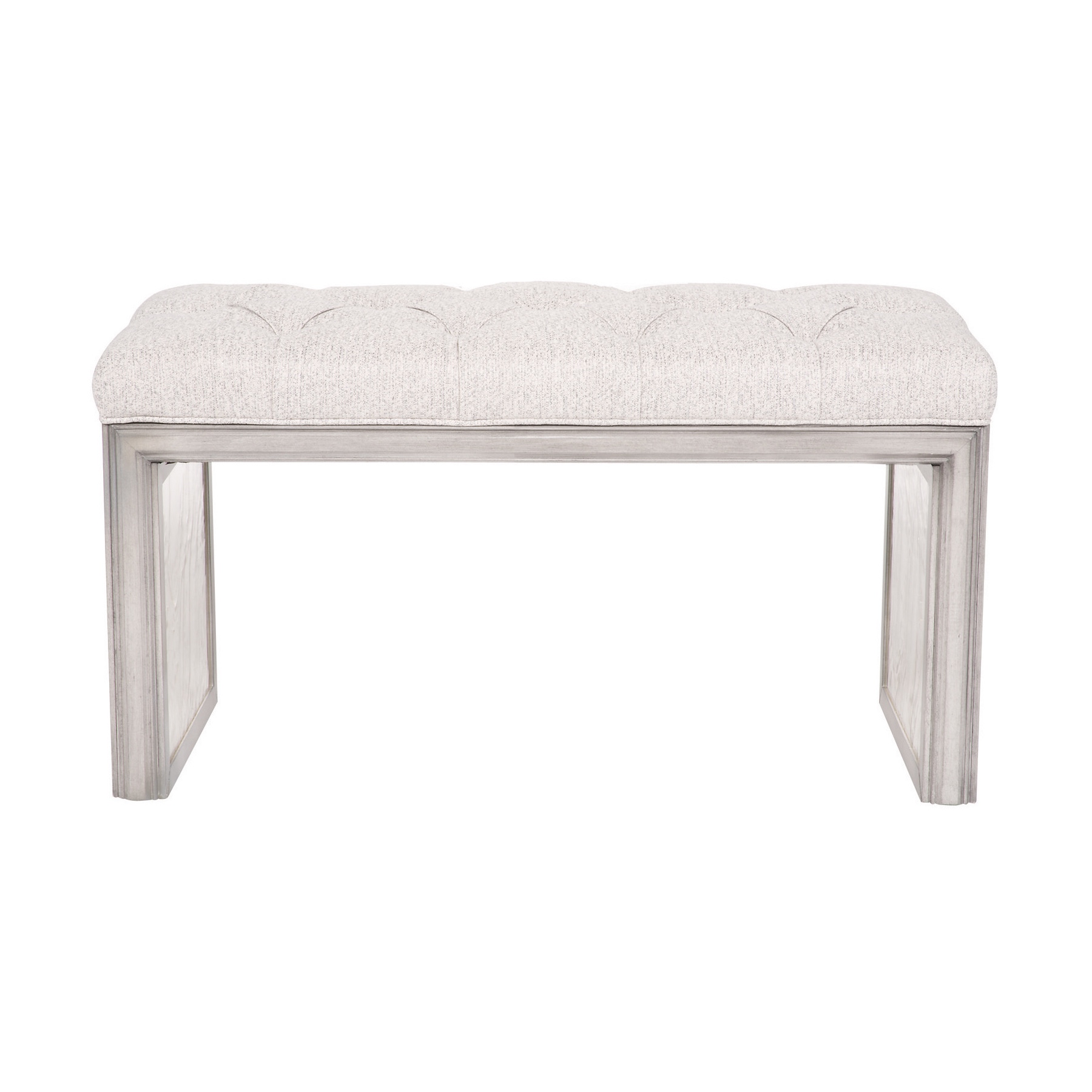 Blair Tufted Mirror Bench - Avenue Design high end furniture in Montreal