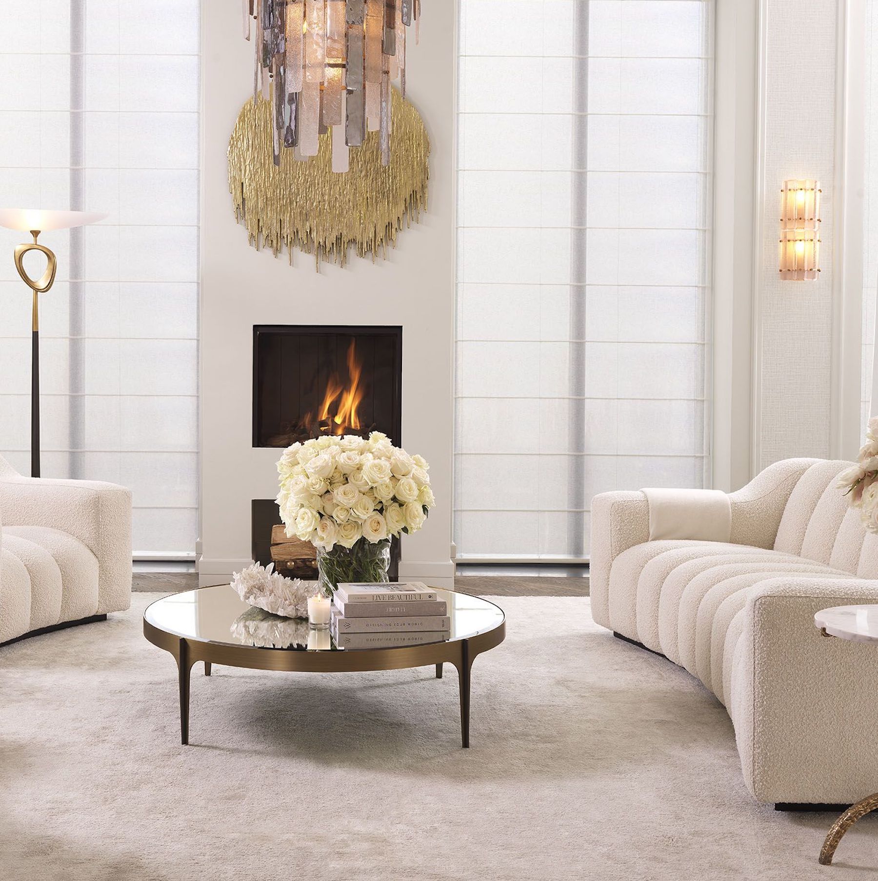 Artemisa Coffee Table - Brass - Image 4