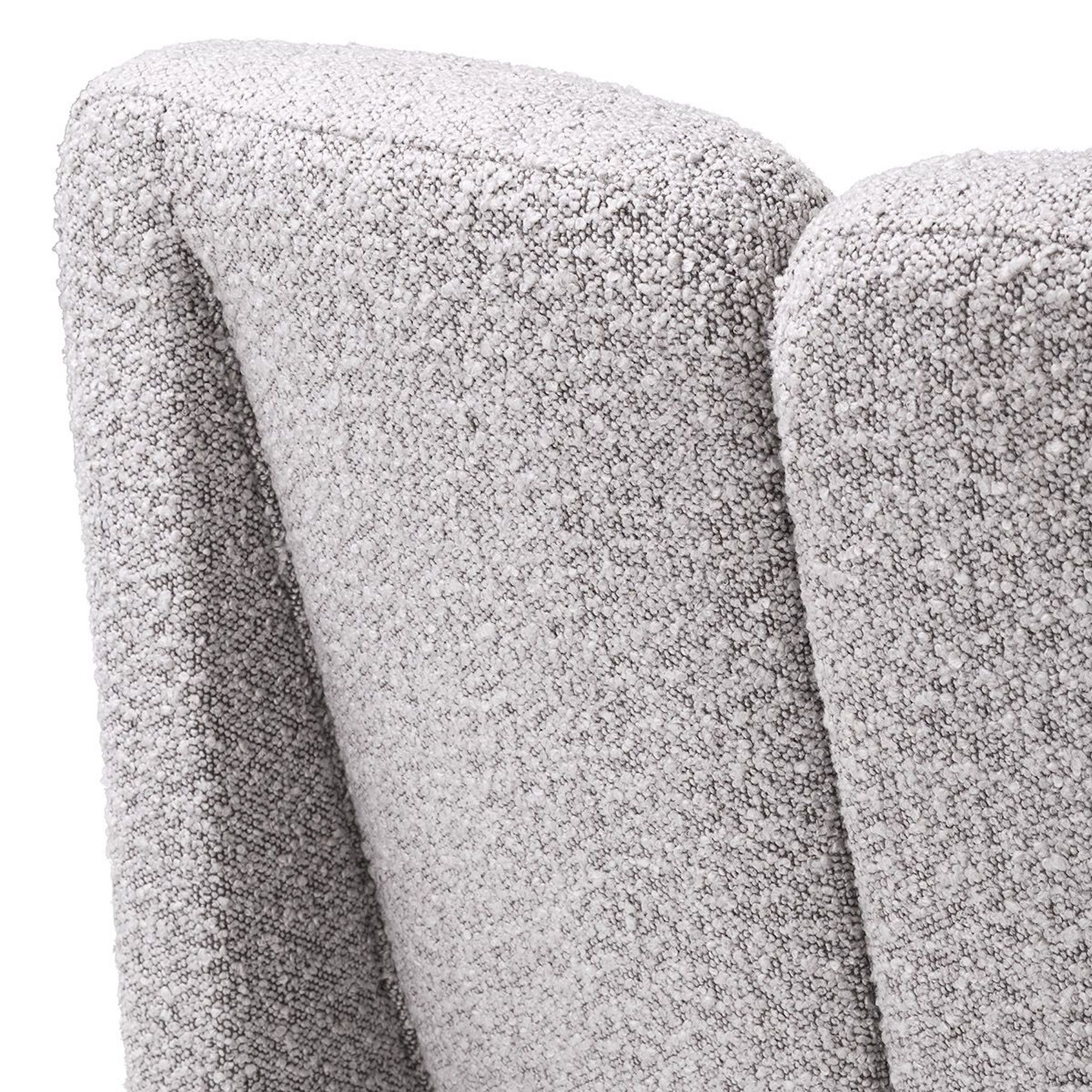 Macintosh Chair - Bouclé Grey - Image 5