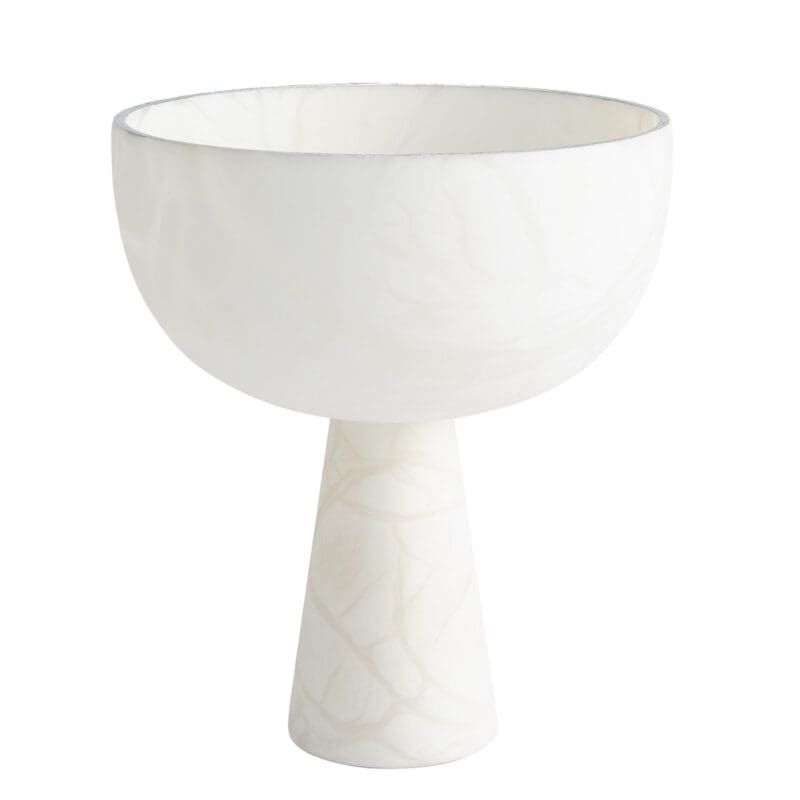 Footed Alabaster Bowl - Avenue Design Montreal