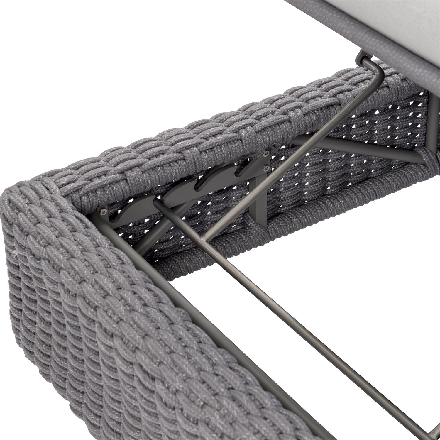 Capri Outdoor Chaise - Avenue Design high end furniture in Montreal