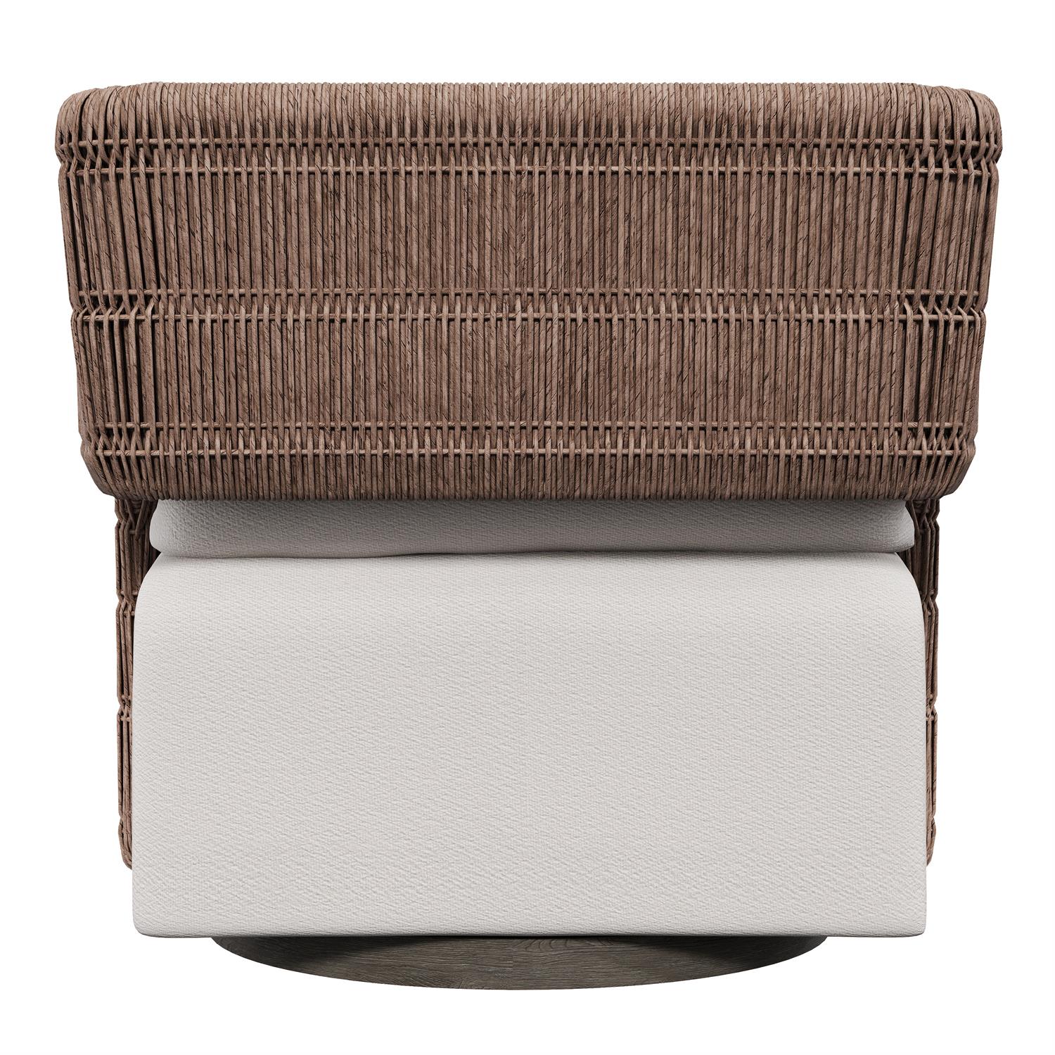 Maldives Outdoor Swivel Chair - Avenue Design high end furniture in Montreal