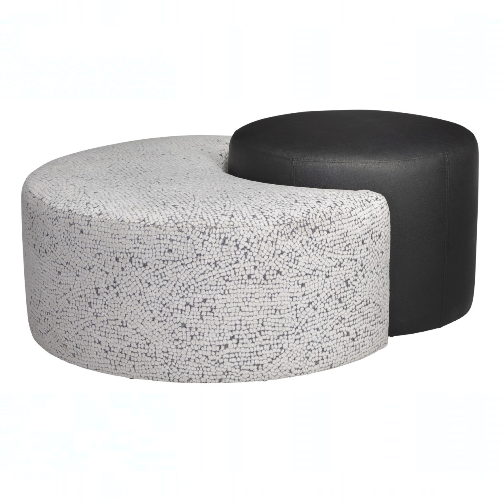 Pac Man Ottoman - Avenue Design Canadian high end furniture in Montreal