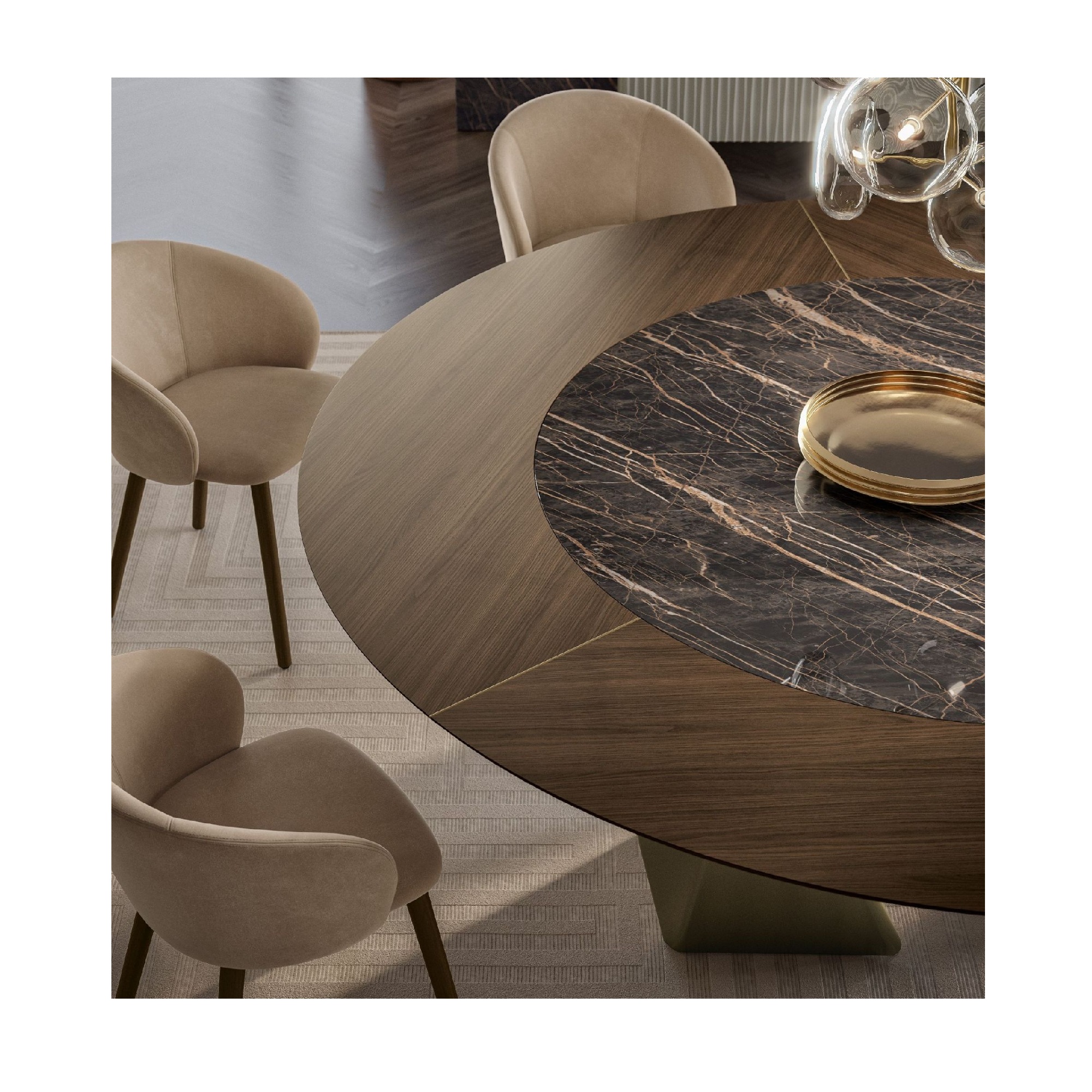 Table à dîner Kaleido anneau – Image 2