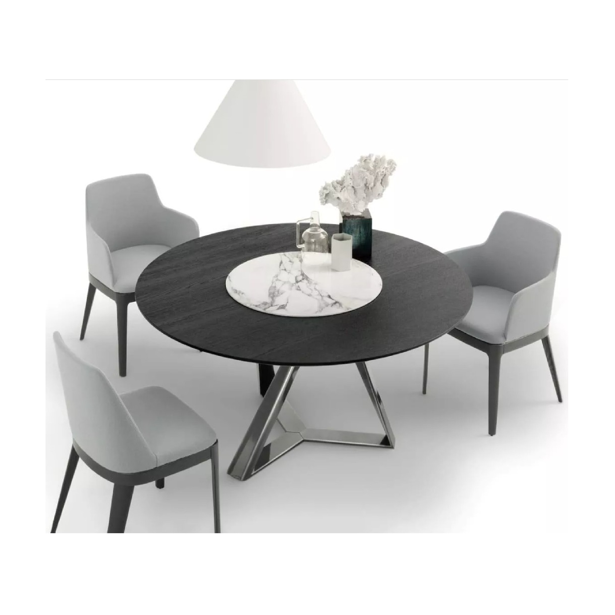 Table à dîner ronde Millennium – Image 3